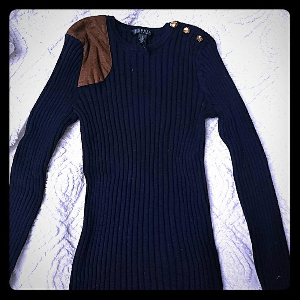 Navy blue Ralph Lauren sweater
